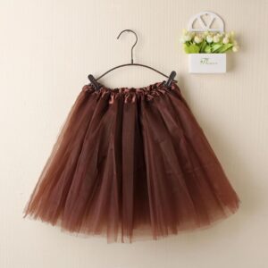 New Adults Tulle Tutu Skirt Dressup Party Costume Ballet Womens Girls Dance Wear  Coffee  Adults