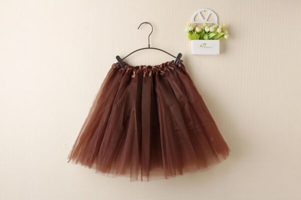 New Adults Tulle Tutu Skirt Dressup Party Costume Ballet Womens Girls Dance Wear  Coffee  Adults