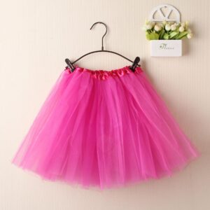 New Adults Tulle Tutu Skirt Dressup Party Costume Ballet Womens Girls Dance Wear  Hot Pink  Adults