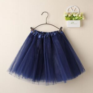 New Adults Tulle Tutu Skirt Dressup Party Costume Ballet Womens Girls Dance Wear  Navy  Kids