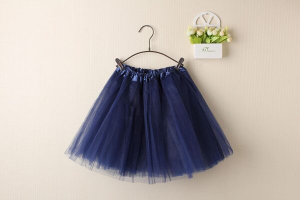 New Adults Tulle Tutu Skirt Dressup Party Costume Ballet Womens Girls Dance Wear  Navy  Kids