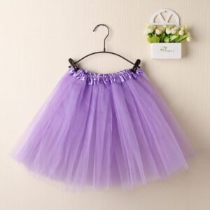 New Adults Tulle Tutu Skirt Dressup Party Costume Ballet Womens Girls Dance Wear  Light Purple  Kids