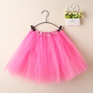 New Adults Tulle Tutu Skirt Dressup Party Costume Ballet Womens Girls Dance Wear  Pink  Adults