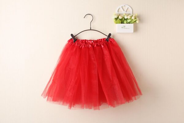 New Adults Tulle Tutu Skirt Dressup Party Costume Ballet Womens Girls Dance Wear  Red  Adults