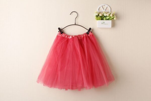 New Adults Tulle Tutu Skirt Dressup Party Costume Ballet Womens Girls Dance Wear  Watermelon Red  Adults