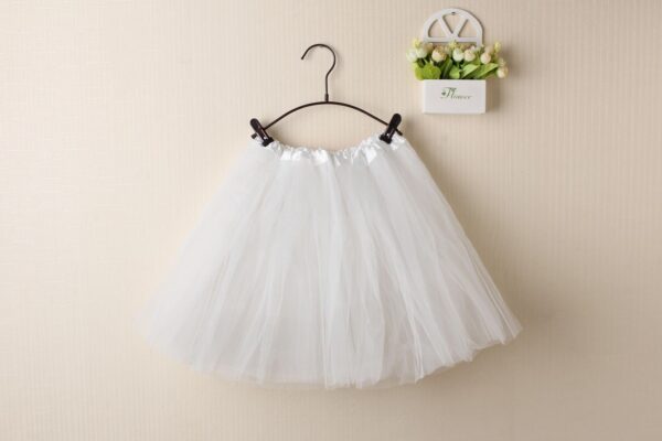 New Adults Tulle Tutu Skirt Dressup Party Costume Ballet Womens Girls Dance Wear  White Colour  Kids