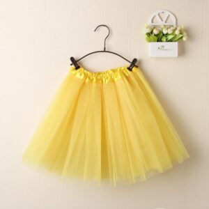 New Adults Tulle Tutu Skirt Dressup Party Costume Ballet Womens Girls Dance Wear  Yellow  Adults