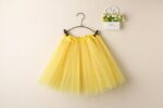 New Adults Tulle Tutu Skirt Dressup Party Costume Ballet Womens Girls Dance Wear  Yellow  Kids