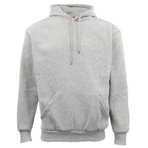 Adult Unisex Men's Basic Plain Hoodie Pullover Sweater Sweatshirt Jumper XS-8XL  Light Grey  XS