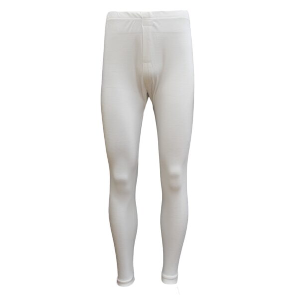 Mens Merino Wool Top Pants Thermal Leggings Long Johns Underwear Pajamas  Men's Long Johns - Beige  S