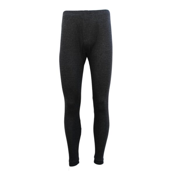 Mens Merino Wool Top Pants Thermal Leggings Long Johns Underwear Pajamas  Men's Long Johns - Black  M