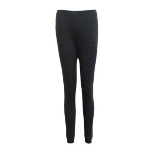 Womens Merino Wool Top Pants Thermal Leggings Long Johns Underwear Pajamas  Women's Leggings - Black  10-12