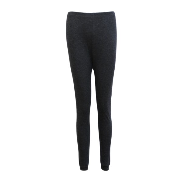 Womens Merino Wool Top Pants Thermal Leggings Long Johns Underwear Pajamas  Women's Leggings - Black  20-22