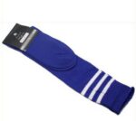 Mens Womens Sports Breathable Tube Long High Socks Knee Warm Casual Footy Soccer  Blue