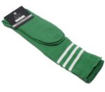 Mens Womens Sports Breathable Tube Long High Socks Knee Warm Casual Footy Soccer  Green