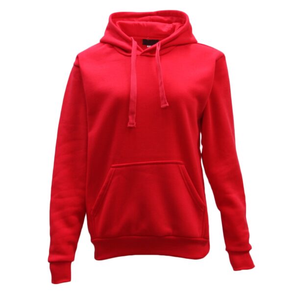 Adult Unisex Men's Basic Plain Hoodie Pullover Sweater Sweatshirt Jumper XS-8XL  Red  2XL