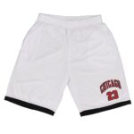 Men's Basketball Sports Shorts Gym Jogging Swim Board Boxing Sweat Casual Pants  White - Chicago 23  L