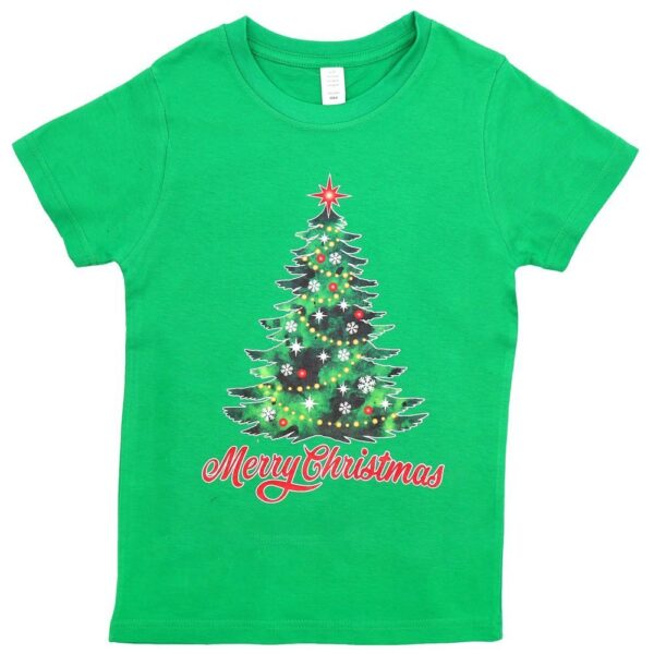 New Funny Adult Xmas Christmas T Shirt Tee Mens Womens 100% Cotton Jolly Ugly  Tree (Green)  XS