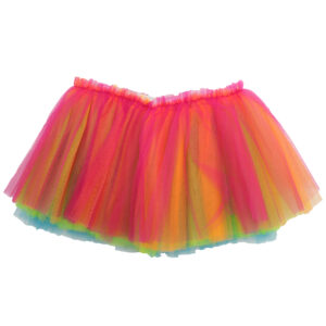 New Adults Tulle Tutu Skirt Dressup Party Costume Ballet Womens Girls Dance Wear  Rainbow_H (6 Layers)  Kids