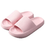 Pillow Slides Sandals Non-Slip Ultra Soft Slippers Cloud Shower EVA Home Shoes  Pink  36/37