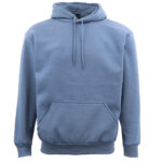 Adult Unisex Men's Basic Plain Hoodie Pullover Sweater Sweatshirt Jumper XS-8XL  Wash Blue  M