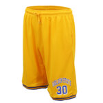 Men's Basketball Sports Shorts Gym Jogging Swim Board Boxing Sweat Casual Pants  Yellow - Golden State 30  XL