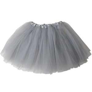 New Adults Tulle Tutu Skirt Dressup Party Costume Ballet Womens Girls Dance Wear  Grey  Adults