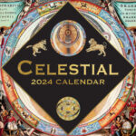 Celestial - 2024 Square Wall Calendar 16 Months Arts Planner Xmas New Year Gift