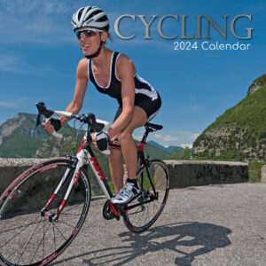 Cycling - 2024 Square Wall Calendar 16 Months Lifestyle Planner New Year Gift