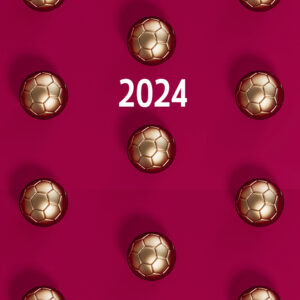 Golden Balls - 2024 Flexi Pocket Diary Premium Planner Christmas New Year Gift