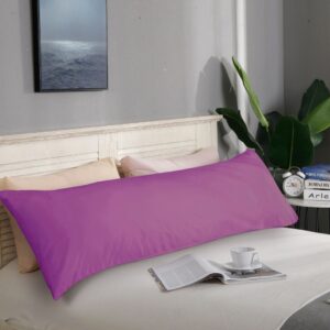 1000TC Premium Ultra Soft Body Pillowcase - Purple