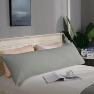 1000TC Premium Ultra Soft Body Pillowcase - Grey