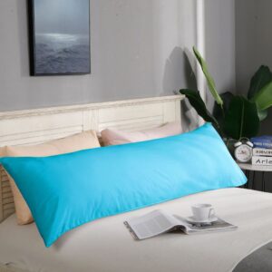 1000TC Premium Ultra Soft Body Pillowcase - Light Blue