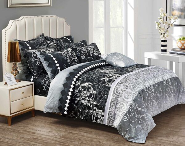 Costa Double Size Duvet Quilt Cover Set