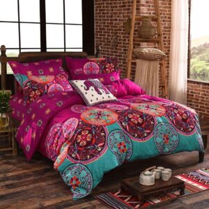 Mandala King Size Duvet Quilt Cover Set