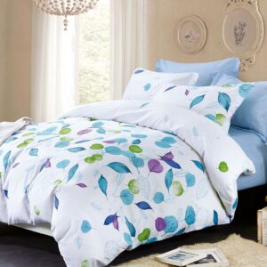 Leaves King Size Duvet Quilt Cover Set