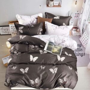 Butterfly King Size Quilt/Duvet Cover Set