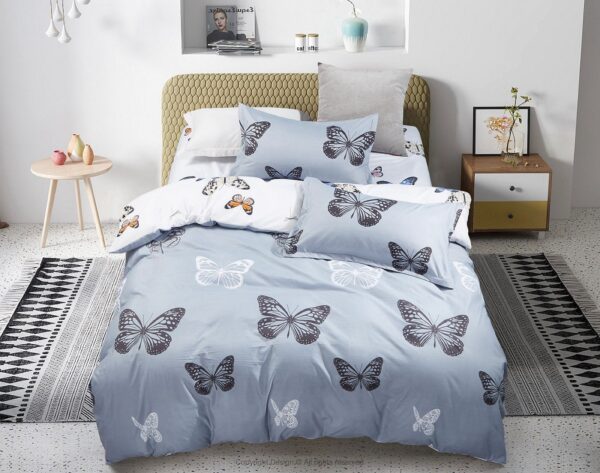 Butterfly King Size Quilt/Duvet Cover Set