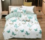 Fleur Butterfly King Size Quilt/Duvet Cover Set