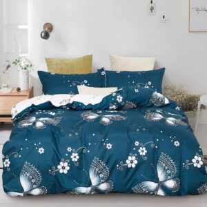 Ditmerr King Size Quilt/Duvet Cover Set