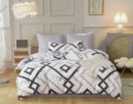 Ashwin King Size Quilt/Duvet Cover Set