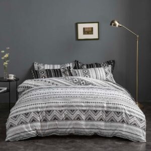 Tugo Reversible King Size Quilt/Duvet Cover Set