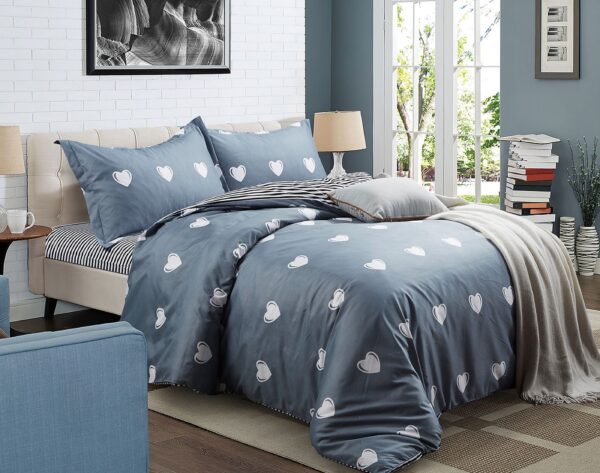 Cooper Super King Size Quilt/Duvet Cover Set