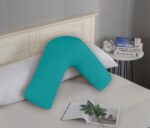 1000TC Premium Ultra Soft V SHAPE Pillowcase - Teal