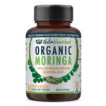 Organic Pure Moringa Leaf Capsules   60 Vegan Capsules