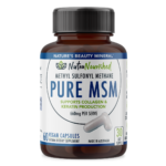 Pure MSM Capsules - Methyl Sulfonyl Methane - (660mg)  60 Vegan Capsules/1 Month