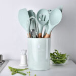 12pcs Silicone Utensils Set Mint