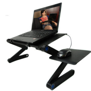 Adjustable Laptop Stand with Mouse Pad