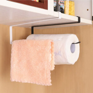 Paper Roll Holder Under Cabinet White