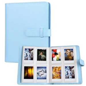 LIFEBEA 256 Pockets Photo Album for  Instax Mini 11 12 9 40 Evo Liplay 8 7+ Instant Camera  Photo Album for Polaroid   Zink 2x3" Photo (Blue)